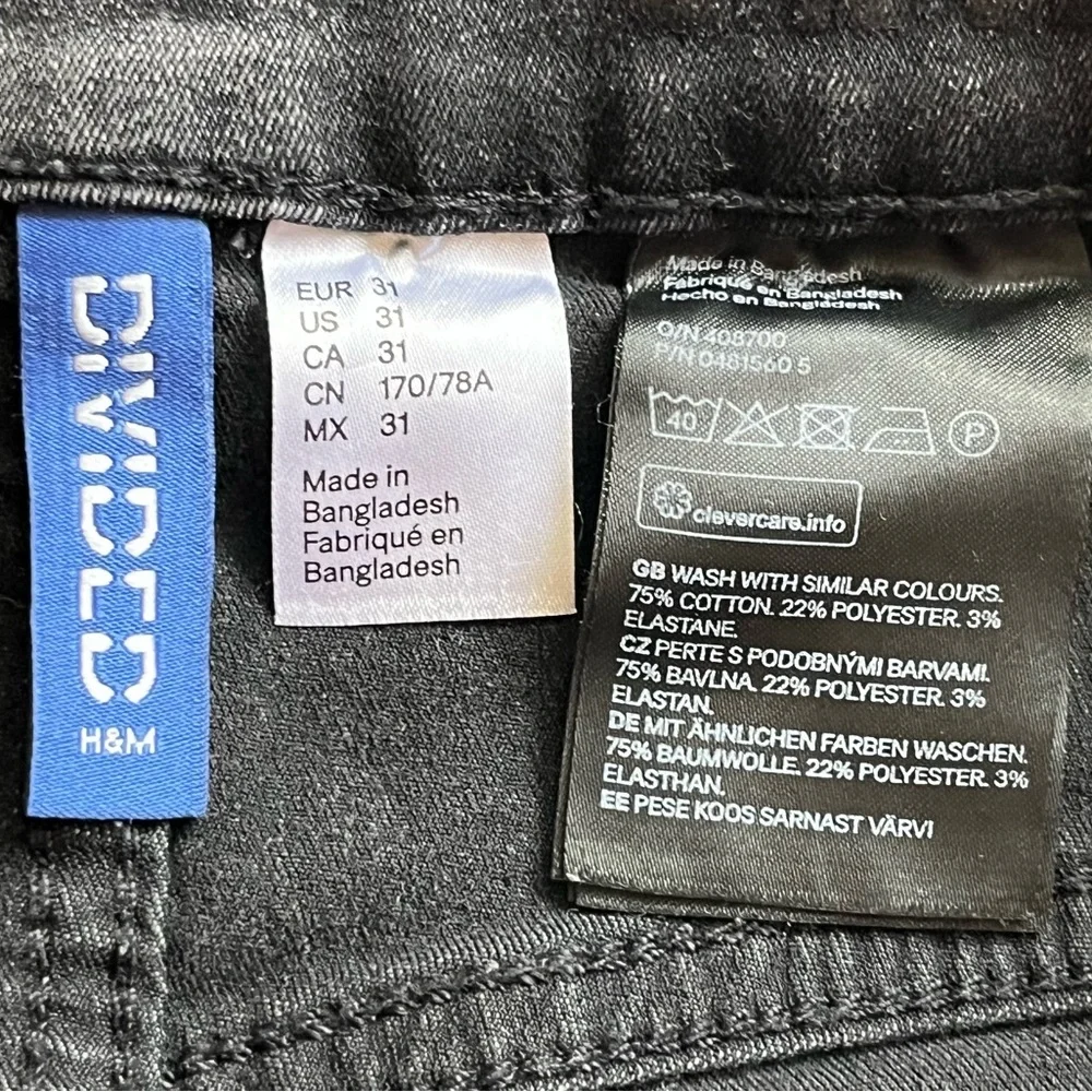 DIVIDED BY H&M SKINNY JEANS - Picture 3 of 9